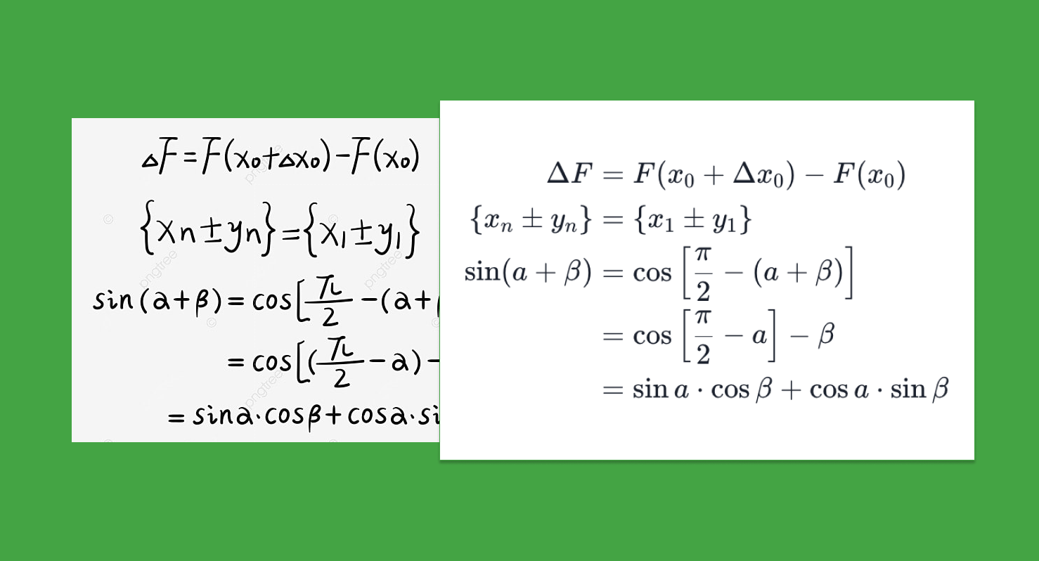 How to Convert Images to LaTeX Equations